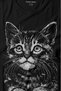 Black Cat Black Cat Drawing Printed T-Shirt Children's T-shirt - 2