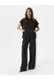 Hooded Sweatshirt Short Sleeve Kangaroo Pocket Viscose - 2