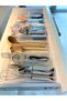 Set of 8 Modular Cutlery Modular Cutlery Kitchen Drawer Organizer Makeup Refrigerator Organizer - 6