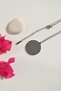 Steel Silver Color Flower of Life Necklace - 2