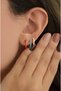 Colorful Steel Hoop Earring Set of 3 - 2