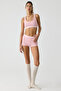 Teodora Urban Beat Women's Candy Pink/Ecru Boxer Shorts - 4