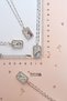 Pisces Zodiac Necklace Steel Zodiac Sign Pendant Pisces Silver Color - 4