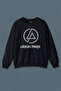 سويت شيرت أزرق داكن من Linkin Park Chster Bennington One More Light مطبوع للجنسين