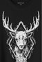 Deer Animal Street Culture Printed T-Shirt Unisex T-shirt - 2