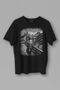 Unisex T-shirt Scream Edward Munch Painting Horror Painter Black Printed T-Shirt