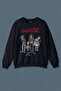 Navy Blue Sweatshirt Gorillaz 2D Rock Band Blur Damon Albarn Feel Good Printed Unisex Sweat