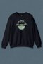 Navy Blue Sweatshirt Baby Yoda The Mandalorian Star Wars Baby Yoda Printed Unisex Sweat