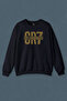Navy Blue Sweatshirt Printed Cristiano Ronaldo Best Footballer Printed Unisex Sweat