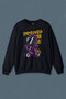 Navy Blue Sweatshirt Motor Bike Kide Motocross Improved Japanese Japanese Printed Unisex Sweat