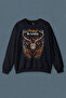 Lacivert Sweatshirt Protect the Wildlife the Deer Nature Outdoor Nature Deer
