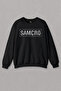 Black Sweatshirt Motorcycle Samcro Sons Of Anarchy Propaganda Printed Unisex Sweat