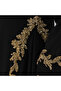 Luxury Abaya Star Gold Elegant Abaya Crepe Chiffon Quality Fabric Hand Embroidered Special Tailoring - 4