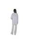 Women's Mercerized Glitter Knitwear Pants Cardigan Set - 4