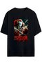 Chucky Vs Pennywise Unisex Oversize Cotton Combed Tshirt
