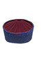 Claret Red Blue Skullcap, Fes, Cubbe, Skullcap, Mosque Supplies, T091 - 6