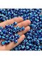 100 Pieces of 8 mm Danagöz Barley Plastic Evil Eye Marteniçka Beads.