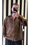 Oversize Velvet Shirt - 4