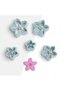 Azalea Flower Shaped Polymer Clay Mold, Earring Mold, Jewelry Molds, 5 Sizes, No:1026