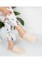Very Comfortable Towel Indoor Women's Indoor Slippers Winter Slippers No Sound Light Sole - 3