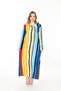 Women's Long Sleeve Summer Dress - 7