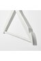 8 Pcs Bumerang Hanger White Wood Suit Dress Clothes Hanger - 6