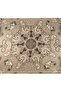 وشاح كريب مصري منقوش عرقي - أليز 140x140 سم - 3