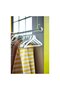 8 Pcs Bumerang Hanger White Wood Suit Dress Clothes Hanger - 4