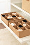 Beige Children's Room Closet Drawer Inside Laundry Socks Organizer Honeycomb Accordion Organizer - 6