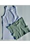 Modern Fit Halter Neck 2-Piece Green and White, Camisole, Extra Stretchy, Cotton Women's Undershirt-Blouse