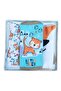 Double Layer Snap Fastener Waterproof Baby Food and Drool Bib 3 Pieces Stl5137 - 3