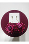 Bohem Style Red Rose Figure Women Earrings - 4