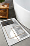 Grasva Gray 70X120 cm Bath Mat