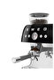 50's Style Retro Black Espresso Coffee Machine with Grinder Egf03Bleu - 7
