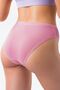 Women's 100% Cotton 5-Piece Ribbed Waist Bikini Panties Indigo, Dusty Rose, Grey, Kitten, White Bk2-a5 - 3