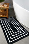 Wale Black 60X100 cm Bath Mat