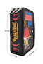 XL Jumbo Model Basketball Pencil Case Organizer Pen Box 3 Compartments Pen Holder Black - 4