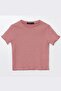 Girl's Camisole Tshirt Pink - Font