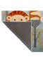 Dido 2 Collection Children's Carpet Theme Plant and Lion Patterned Modern Decorative Rug 3223 - 4