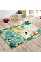 Dido 2 Collection Children's Carpet Theme Giraffe and Tree Patterned Modern Decorative Rug 3222 - 2