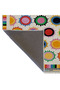 Multicolored Mixed Circle Dot Patterned Creative Modern Decorative Carpet 2297 - 4
