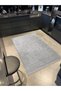 Gray Themed Traditional Motif Ethnic Floral Patterned Creative Vintage Decorative Carpet 2830 - 2
