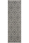 Vetrina 3605 Gray Ethnic Patterned Scandinavian Runner Entrance Hall Corridor Carpet Bedroom Carpet Runner - 2