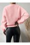 Loose Fit Drop-Shoulder Brioche Knit Cardigan Sweater - 4