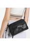 Shiny Fabric Crossbody Women's Messenger Bag 3249 - 8