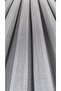 Gray Herringbone Patterned 1/3 Dense Pleated Tulle Curtain, Wrinkle-Free, No Ironing Required, Living Room Curtain - 4