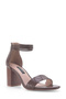Nedov 3Fx Brown Women's Heeled Sandals - 2