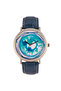 Route Patterned Design Wrist Watch