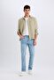 Regular Fit Basic Solid Long Sleeve Shirt D8876Ax25Sp - 2