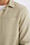 Regular Fit Basic Solid Long Sleeve Shirt D8876Ax25Sp - 5